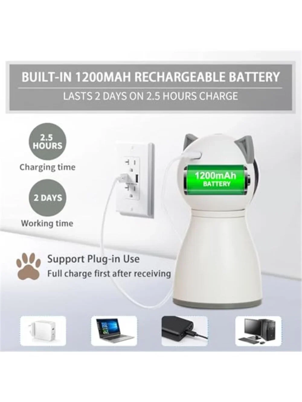 Cat Toys Laser for Indoor Cats,The 4th Generation Real Random